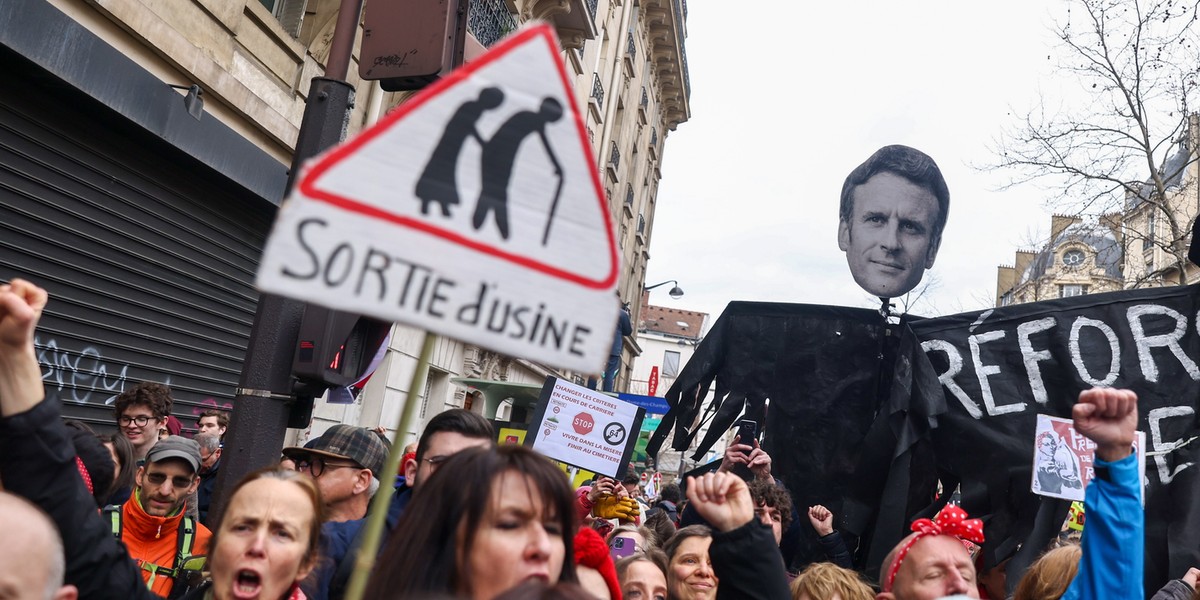 Senat przegłosował wyższy wiek emerytalny we Francji, Szykują się gigantyczne protesty