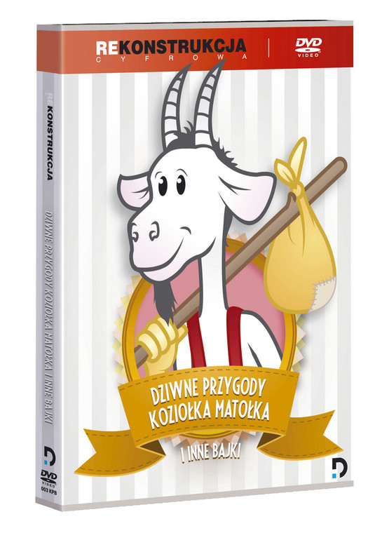 "Dziwne przygody Koziołka Matołka" - okładka DVD