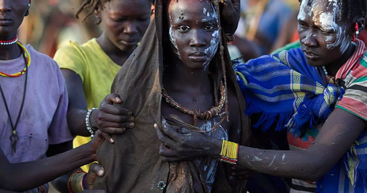 african tribe rituals women