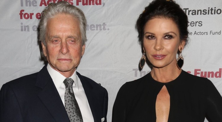 Cuki akkor és most fotót posztolt Catherine Zeta-Jones és Michael Douglas