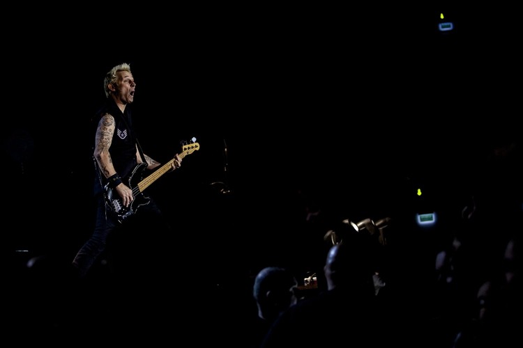 Green Day w Tauron Arena, w Krakowie, 21 stycznia 2017; fot. Kuba Ociepa