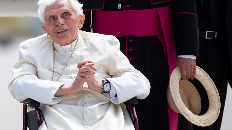 Papież senior Benedykt XVI na zdjęciu z 2020 r.