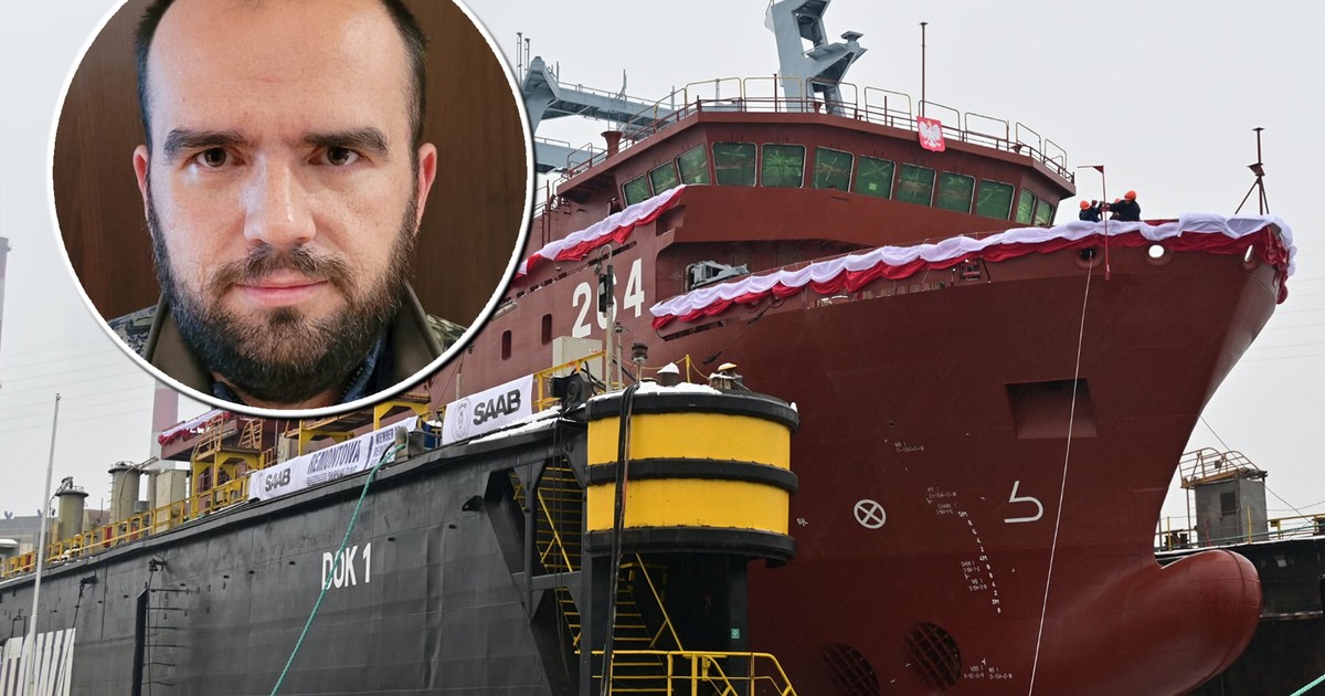 Nowy "szpieg" NATO zwodowany w Gdańsku. Oficer mówi nam: ten okręt będzie patrzył Rosji na ręce