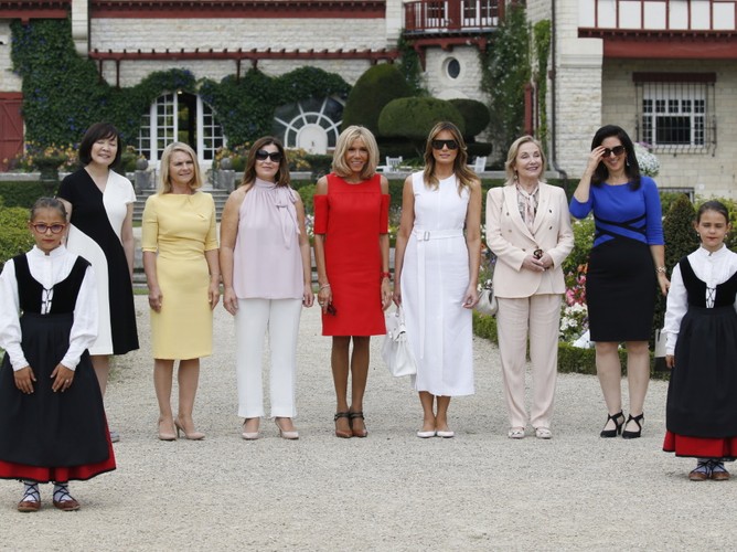 Żony przywódców państw G7