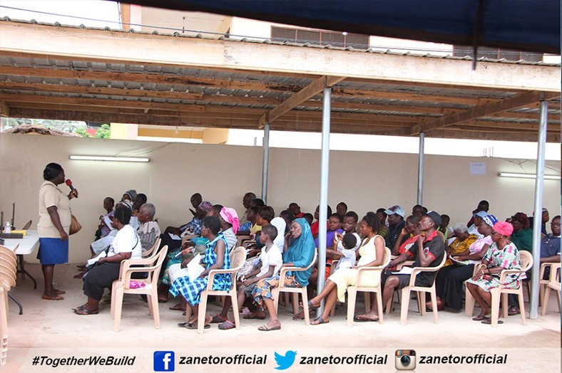 Zanetor Rawlings organizes free-health screening for constituents 