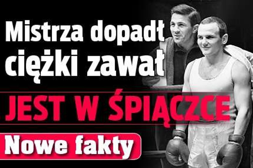 Mistrza dopadł ciężki zawał. Jest w śpiączce. Nowe fakty