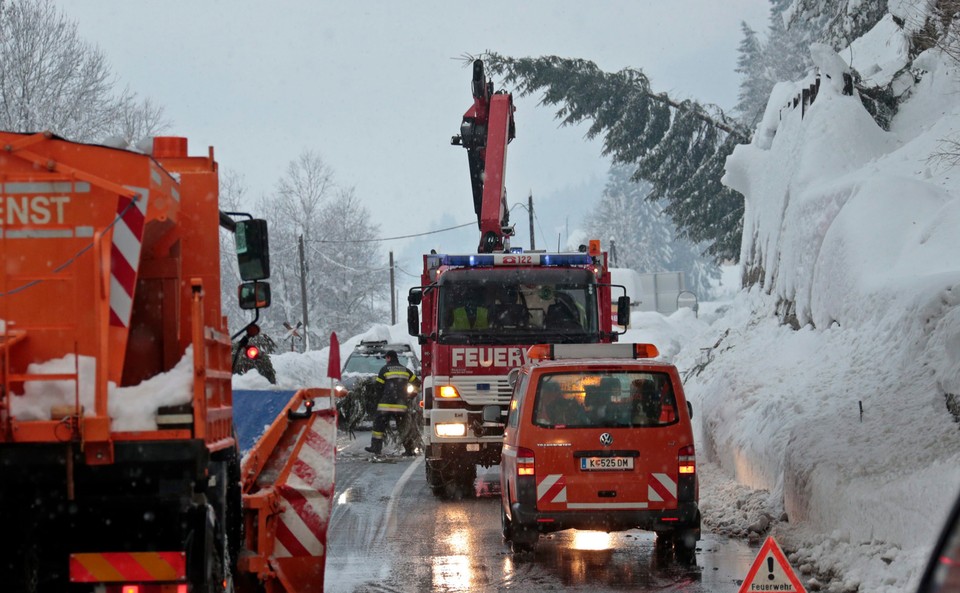 AUSTRIA WEATHER SNOW