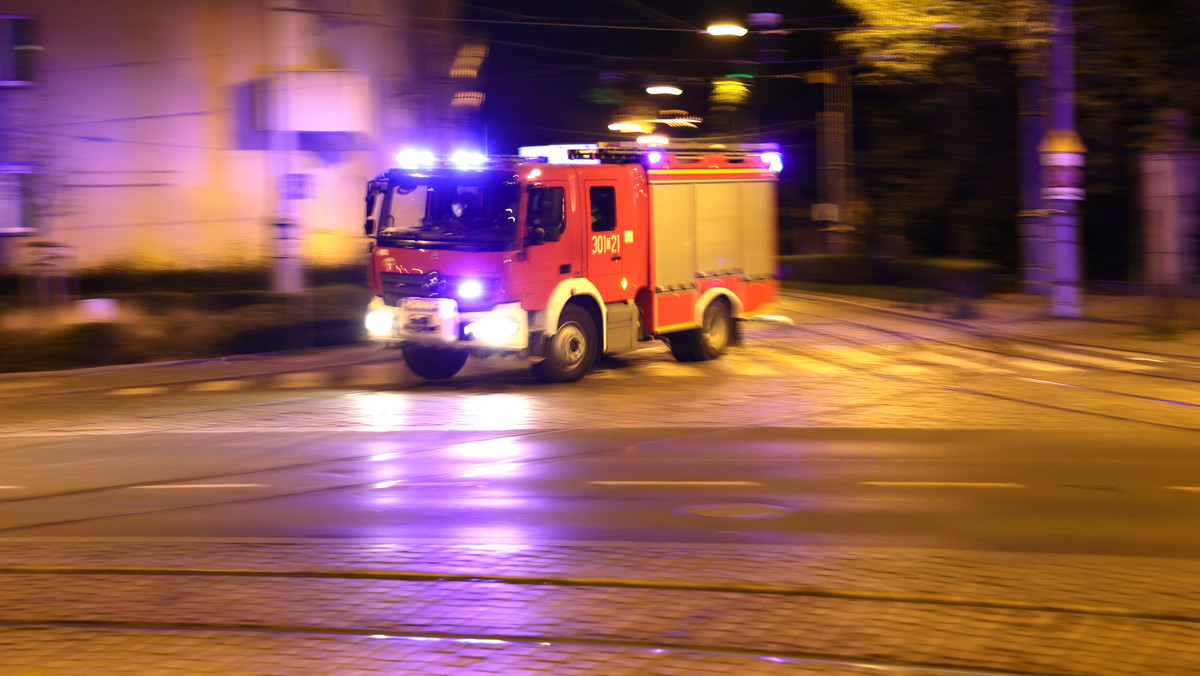 Seria podpaleń w Jaśle. Policja zatrzymała podejrzewanego