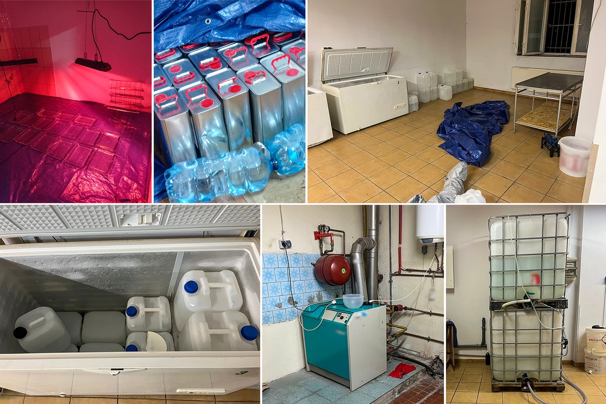 Zlikwidowane laboratorium i przejęte narkotyki