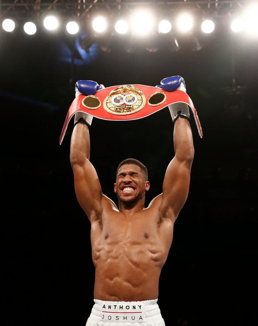 Anthony Joshua był uzależniony. Tajemnica mistrza świata IBF