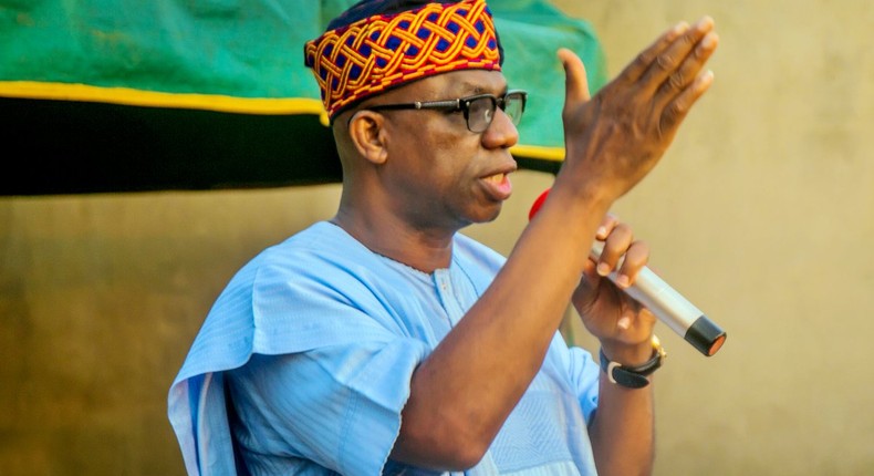 Ogun state governor, Prince Dapo Abiodun promises to tackle flooding in the state. (PMNews)