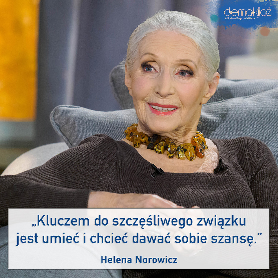 Helena Norowicz w programie "Demakijaż"