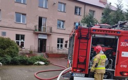 Podzamcze. Pożar w ośrodku wychowawczym. Ewakuowano ponad 30 osób