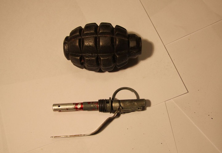 Materiały znalezione przy Brunonie K.