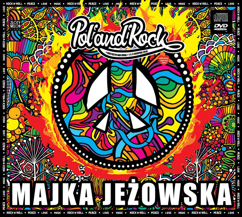 "Majka Jeżowska. Live Pol’and’Rock Festival 2019" (okładka)