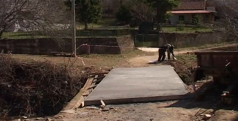 Most koji je svečano otvorio Jovanović