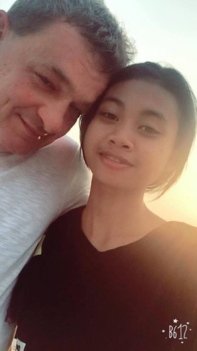 Piotr Tymochowicz i jego przyszła żona Sa Na