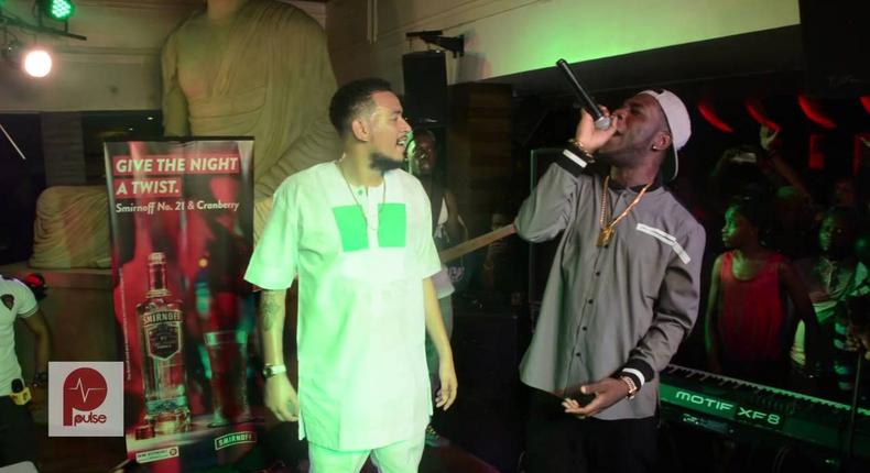 Burna Boy has threatened to deal with AKA if and whenever the get to see.