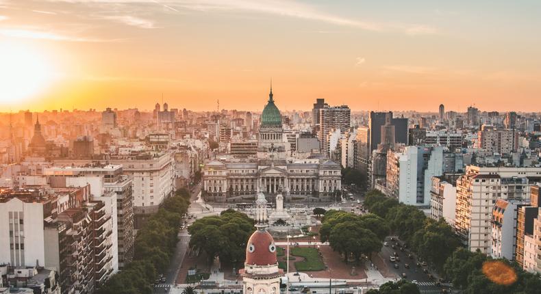 I took my first trip to Argentina and spent two weeks in Buenos Aires, the capital city.Fabian Schmiedlechner/EyeEm/Getty Images