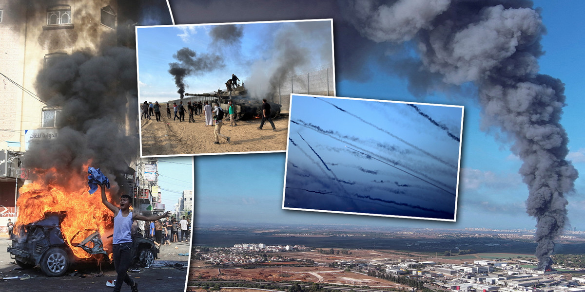 W sobotę 7 października nad ranem Izrael został zaatakowany przez palestyński Hamas.