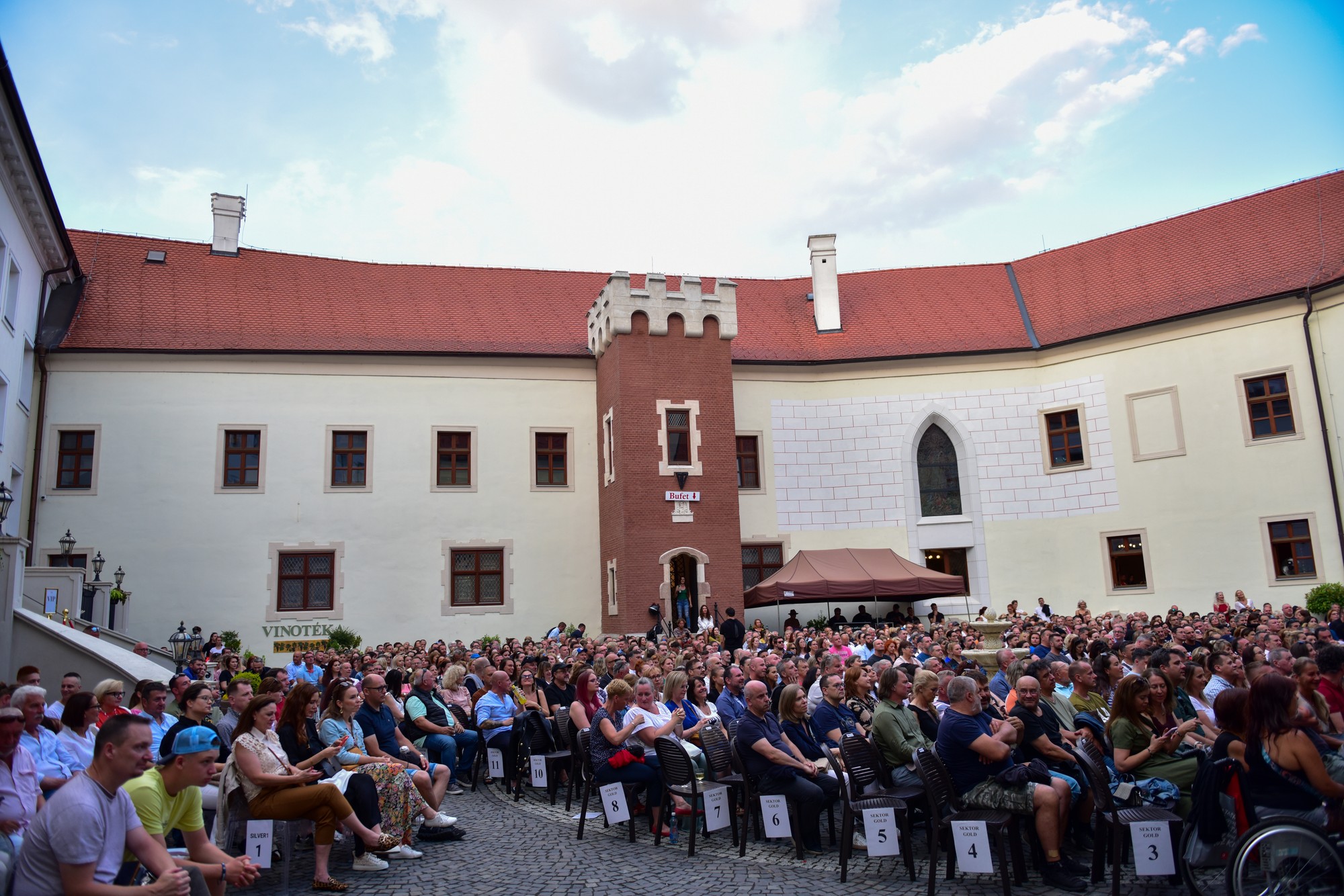 Koncert Davida Kollera v Pezinku.