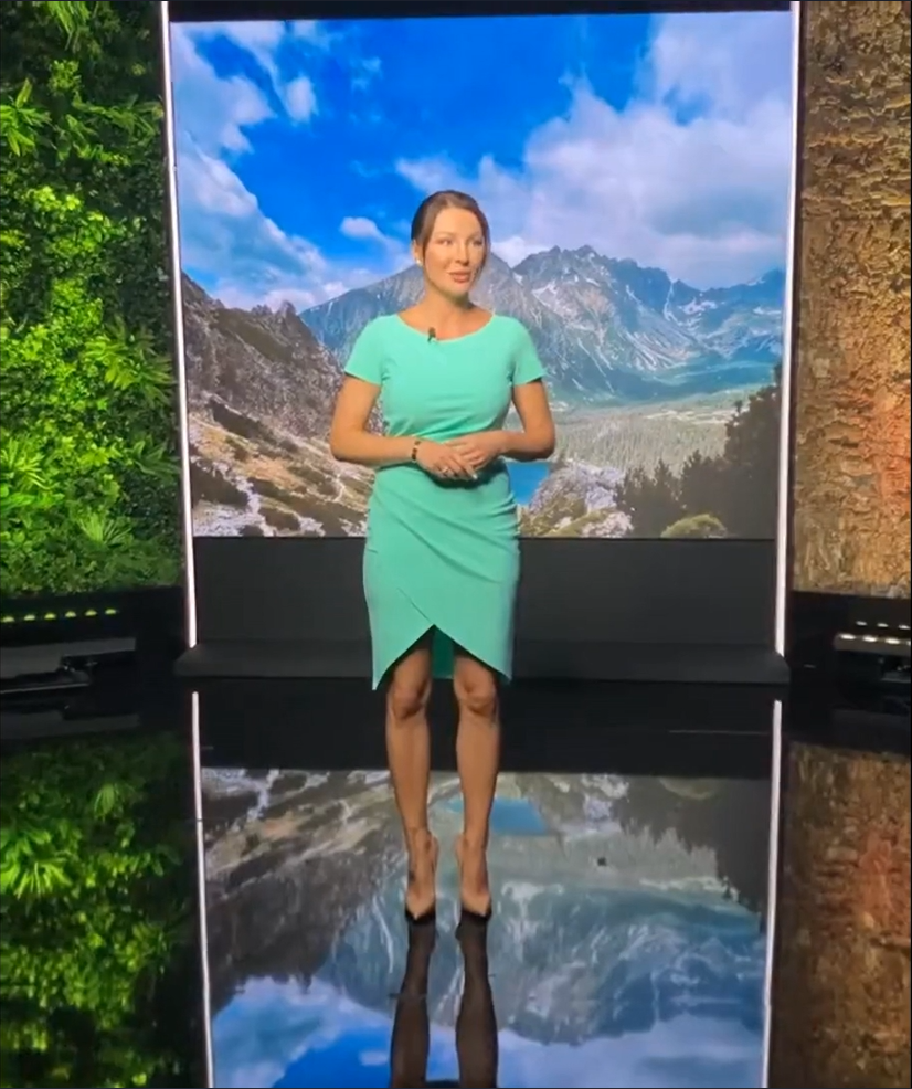 Kristína Kormúthová v relácii Teraz o prírode vo verejnoprávnej STVR. 