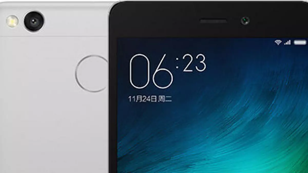 Xiaomi Redmi 3s: 5" ekran HD i bateria 4100 mAh