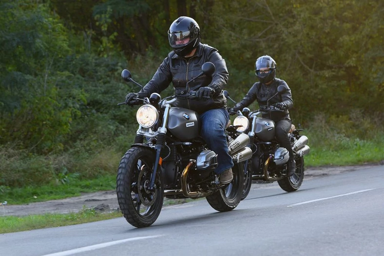 BMW R nineT Scrambler w akcji