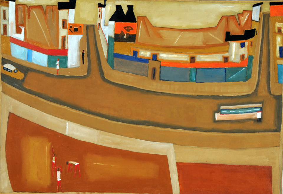 Jerzy Nowosielski, "Miasto w górach" (1964)