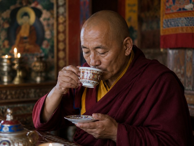 Mudri Tibetanci u čaj dodaju so umesto šećera / ILUSTRACIJA