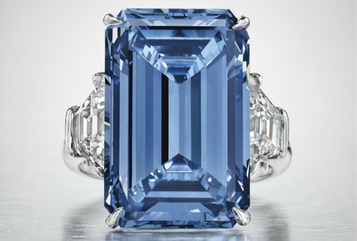 Niebieski diament "Oppenheimer Blue"