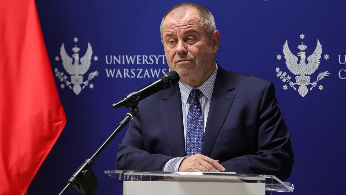 Rektor Uniwersytetu Warszawskiego prof. Alojzy Z. Nowak