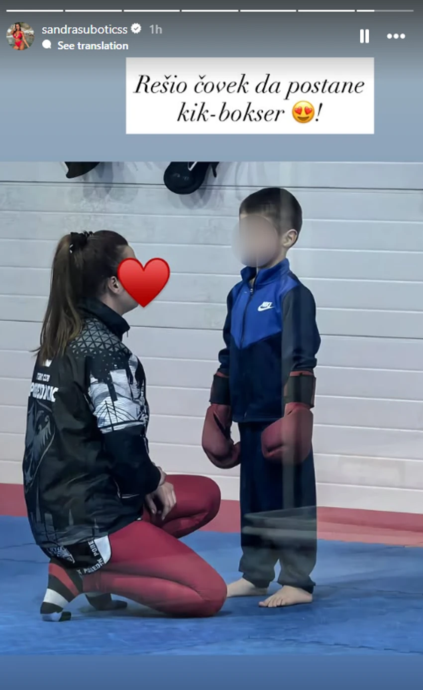 Sin Aleksandre Subotić i Pece počeo da trenira ozbiljan sport: Ponosna mama objavila sliku sa treninga