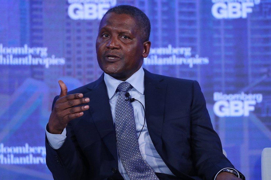 Aliko Dangote jest najbogatszym Afrykańczykiem dziewiąty raz z rzędu