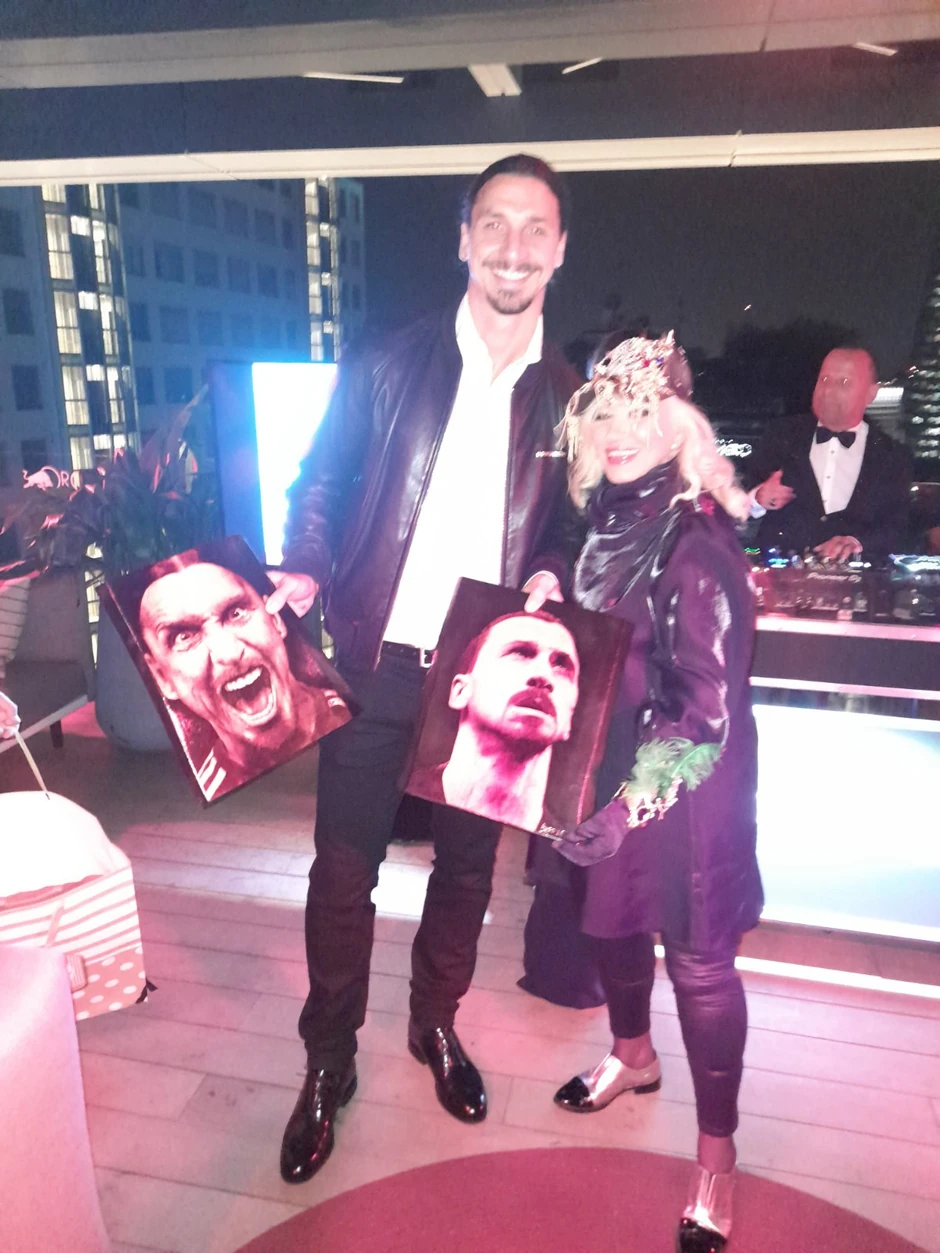 Nada Topčagić ponela Ibrahimoviću na rođendan Ivanove radove 