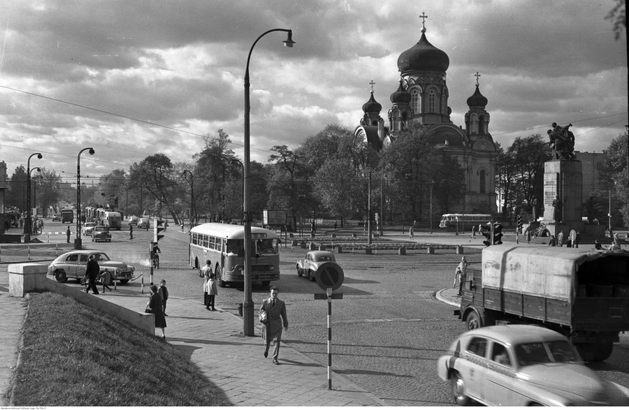 Aleja gen. Karola Świerczewskiego w Warszawie (1955-59)