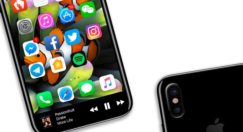 7 images that show off how the new screen on the iPhone 8 could work ...