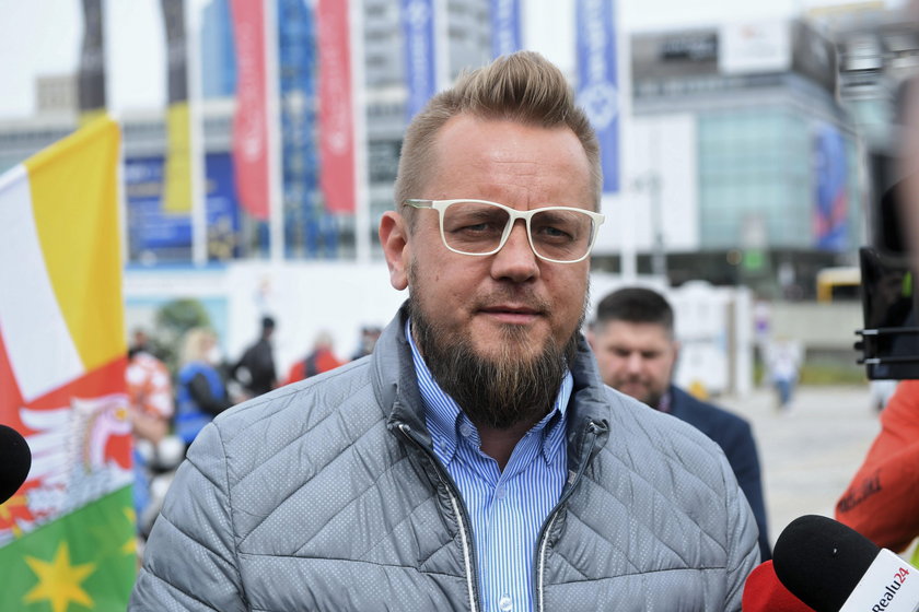 Inicjator strajku Paweł Tanajno