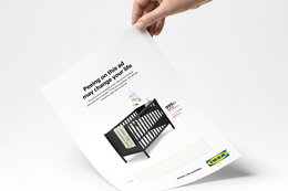 IKEA z innowacyjną kampanią. "Nasikanie na tę reklamę może odmienić twoje życie"