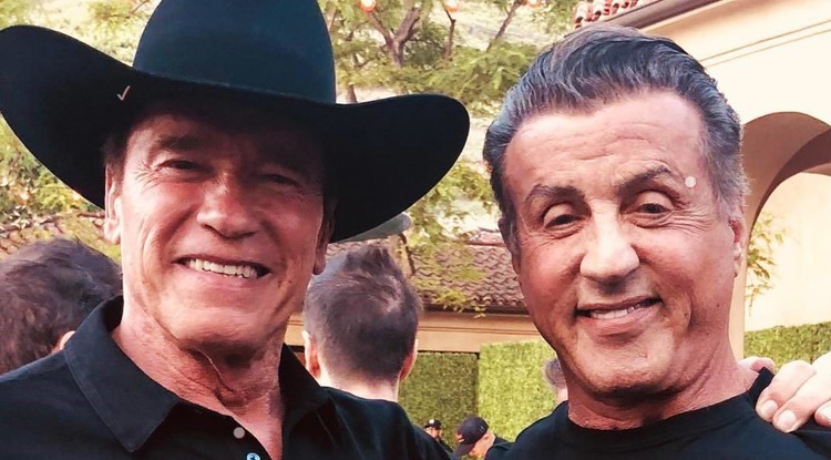 Arnold Schwarzenegger és Sylvester Stallone