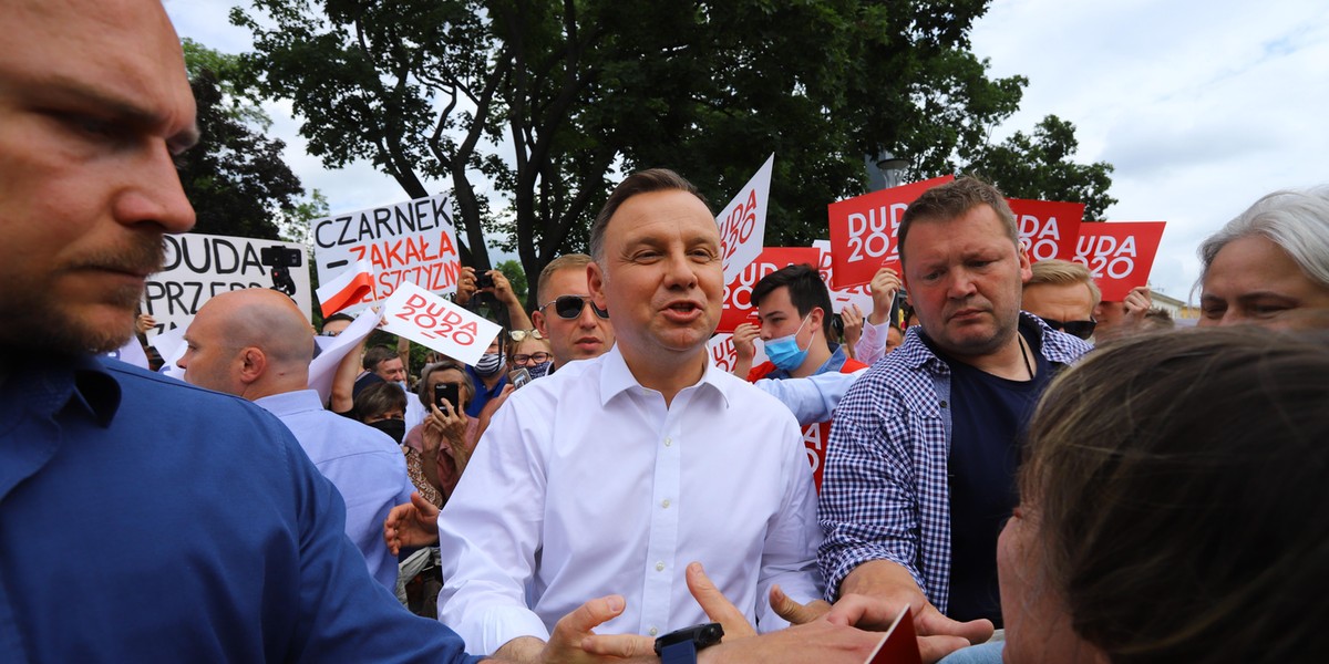 Bart Staszewski, aktywista LGBT spotkał się z prezydentem Andrzejem Dudą