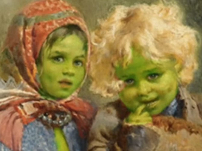 Najveća misterija srednjeg veka - evo ko su zelena deca čija priča proganja istoričare 900 godina(ilustracija)
