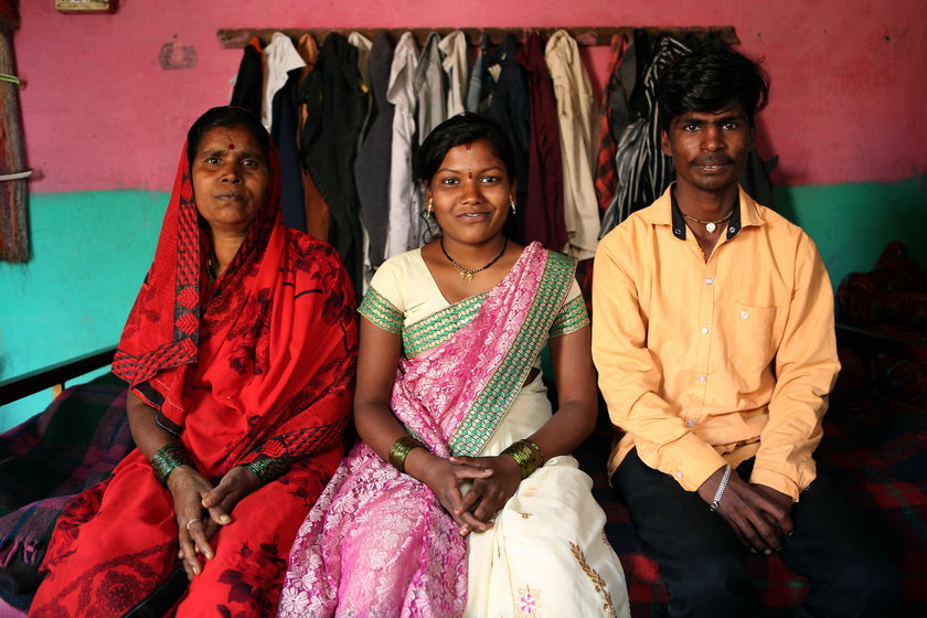Dziewczynki w Indiach wydawane za mąż