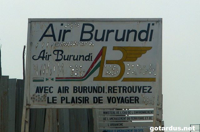 Air Burundi - podobno istnieją, ale nie latają