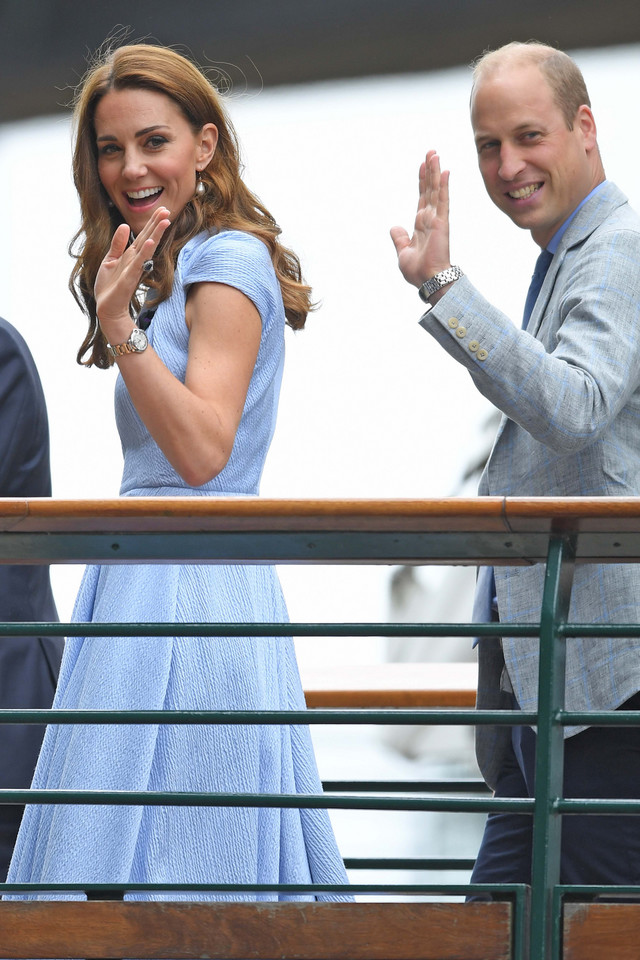 Księżna Kate i książę William na Wimbledonie