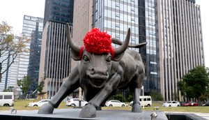 China's stock markets surged this week after the country announced aggressive stimulus measures to boost its flagging economy.Zhang Peng/LightRocket/Getty Images