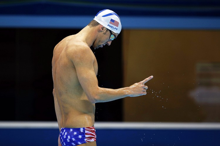 Michael Phelps dobrze wygląda nie tylko w wodzie