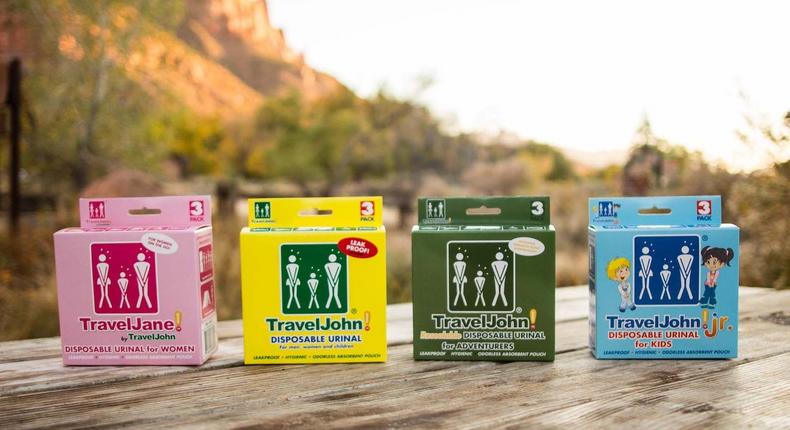 traveljohn urinal bags