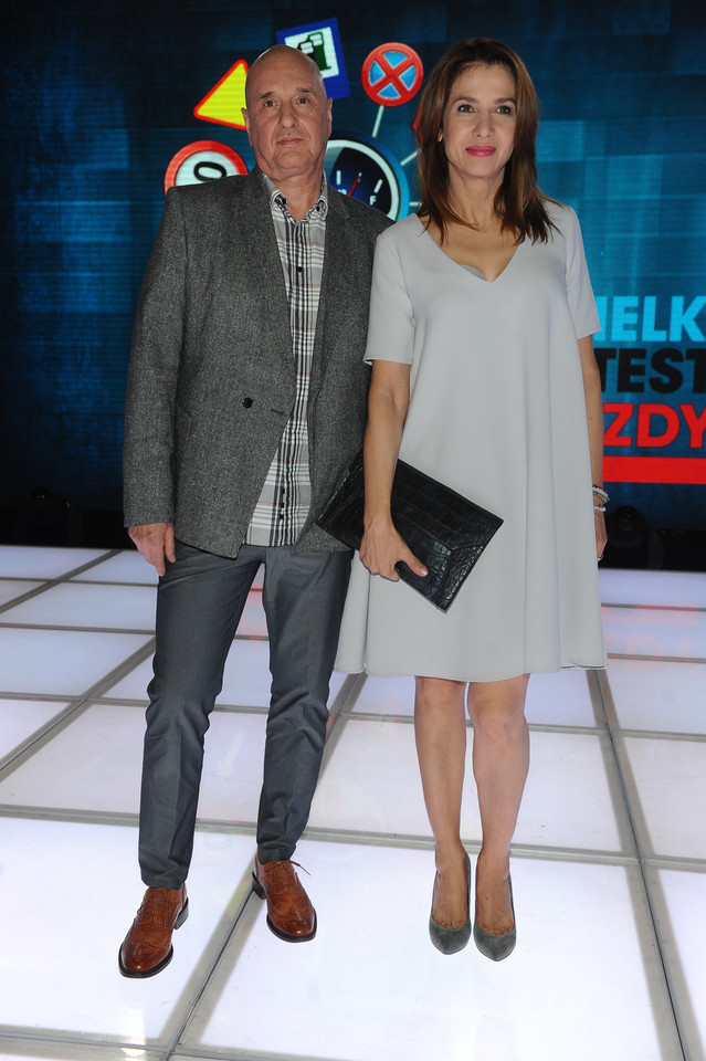 Grażyna Wolszczak i Cezary Harasimowicz