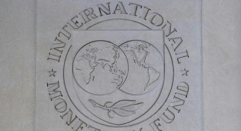 The International Monetary Fund (IMF) is seen in Washington, DC, on September 4, 2018
